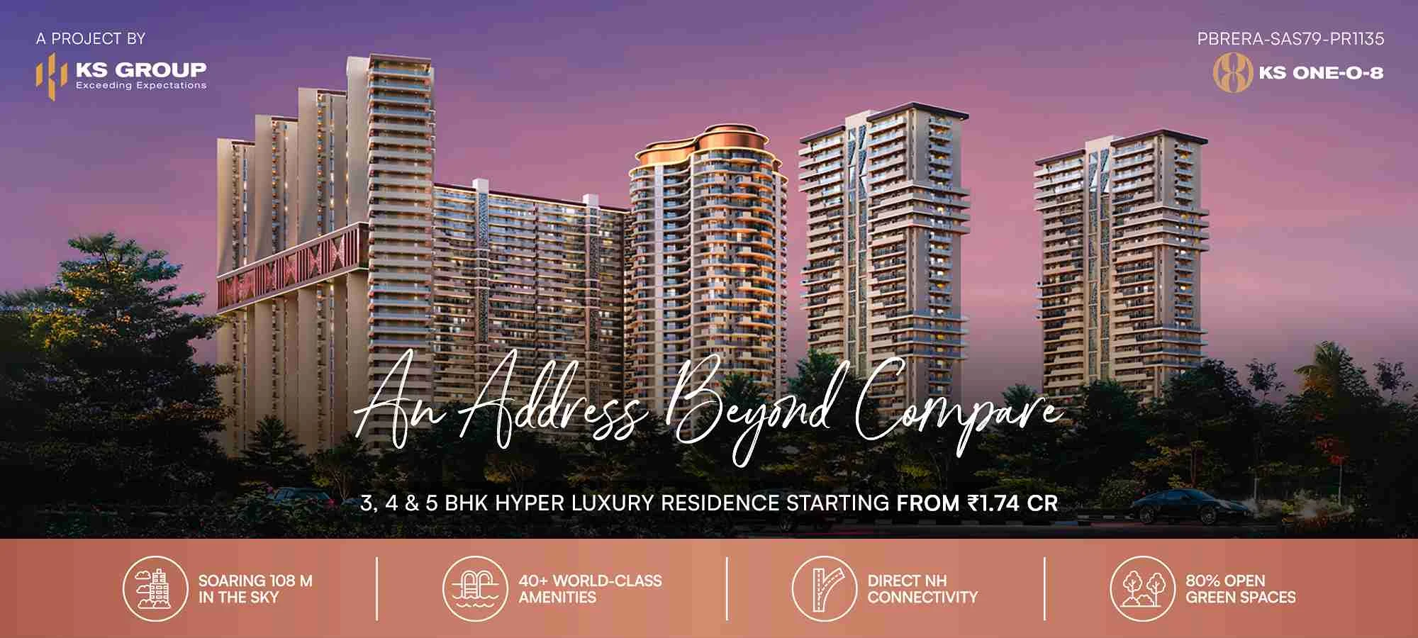 KS One-O-8 - An Address Beyond Compare, by KS Group